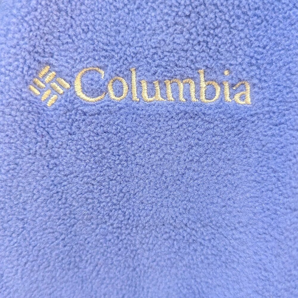Columbia Lavender Fleece Vest - Youth L - Picture 2 of 6